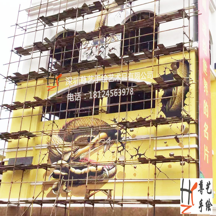 手繪墻一平米多少錢(qián)_武漢手繪 武漢手繪墻_墻繪師傅一天畫(huà)幾平米