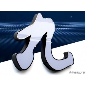 亞克力發(fā)光字白天效果 Led發(fā)光字材質分類圖片大全